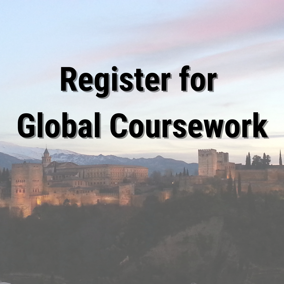 Register for Global Coursework