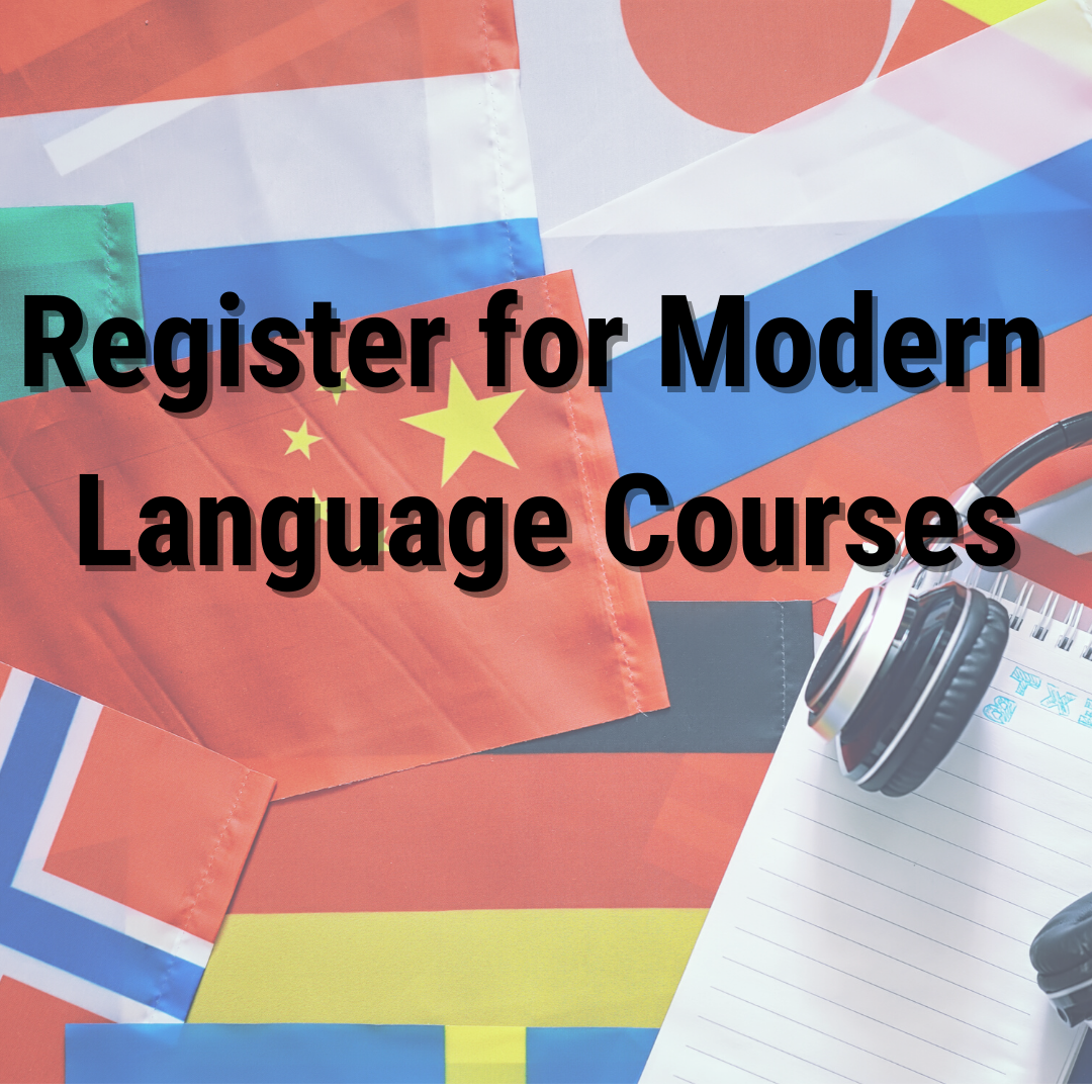 Registering for Modern Language Courses